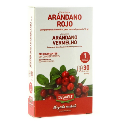 desvelt Mirtilo Vermelho 30 Cápsulas